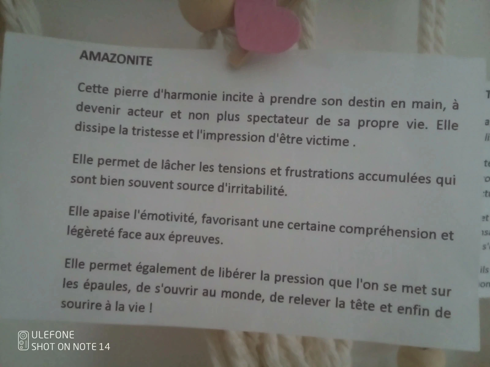 Bague bohème Amazonite pierre naturelle – photo 2